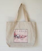 燙畫、絲印帆布手提袋、